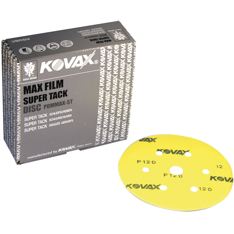 P400 152мм KOVAX Max Film Абразивный круг, с 7 отверстиями