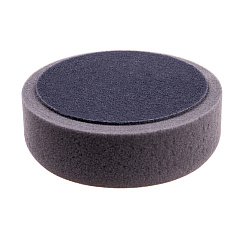 Полировальный круг с Velcro из поролонa D150 mm T 50 mm мягкий черный  ICAR BLACK