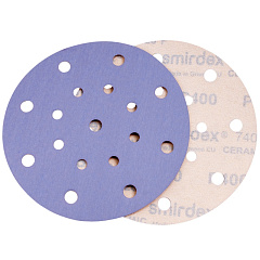 P800 Абразивный круг SMIRDEX Ceramic D=150мм, 17 отверстий